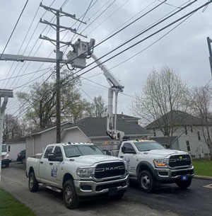 j & j electrical power line work