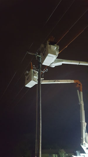 j & j electrical power line work